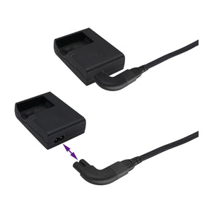 Adattatore di Alimentazione Angolare IEC320 Presa C7 Maschio C8