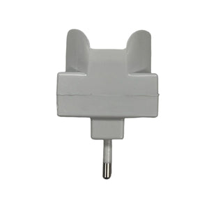 Adattatore Triplo Schuko Spina 10A Prese Bivalenti 10/16A + Presa Schuko