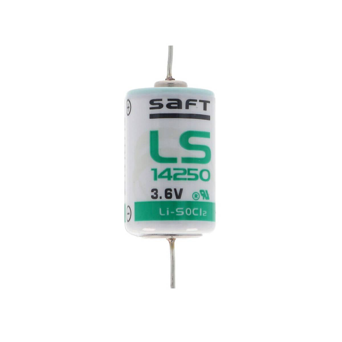 Batteria SAFT 3,6V 1200mA LS14250 Reofori 1/2AA Pila Litio Cloruro Tionile