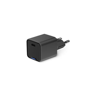 Caricatore USB GaN 30W 1 Porta USB C Nero