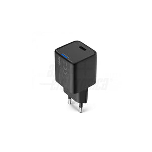 Caricatore USB GaN 30W 1 Porta USB C Nero