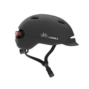 Casco Biciclette Monopattino Intelligente Livall C20 Taglia L Unisex Nero