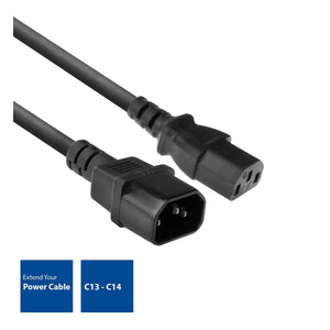 Cavo Prolunga Alimentazione Tripolare Maschio Femmina 1.8Mt