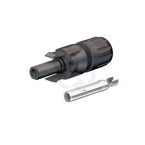 Connettore MC4 45A Femmina Fotovoltaico 1000V cavo 10mm² Crimpare