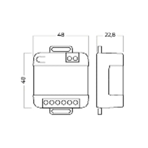 Controller Smart per Strip Led Digitali 5V 24V Monocolore CCT RGB RGBW