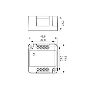 Dimmer Strisce Led Monocolore 12/24V Smart WIFI 10A Alexa Compatibile