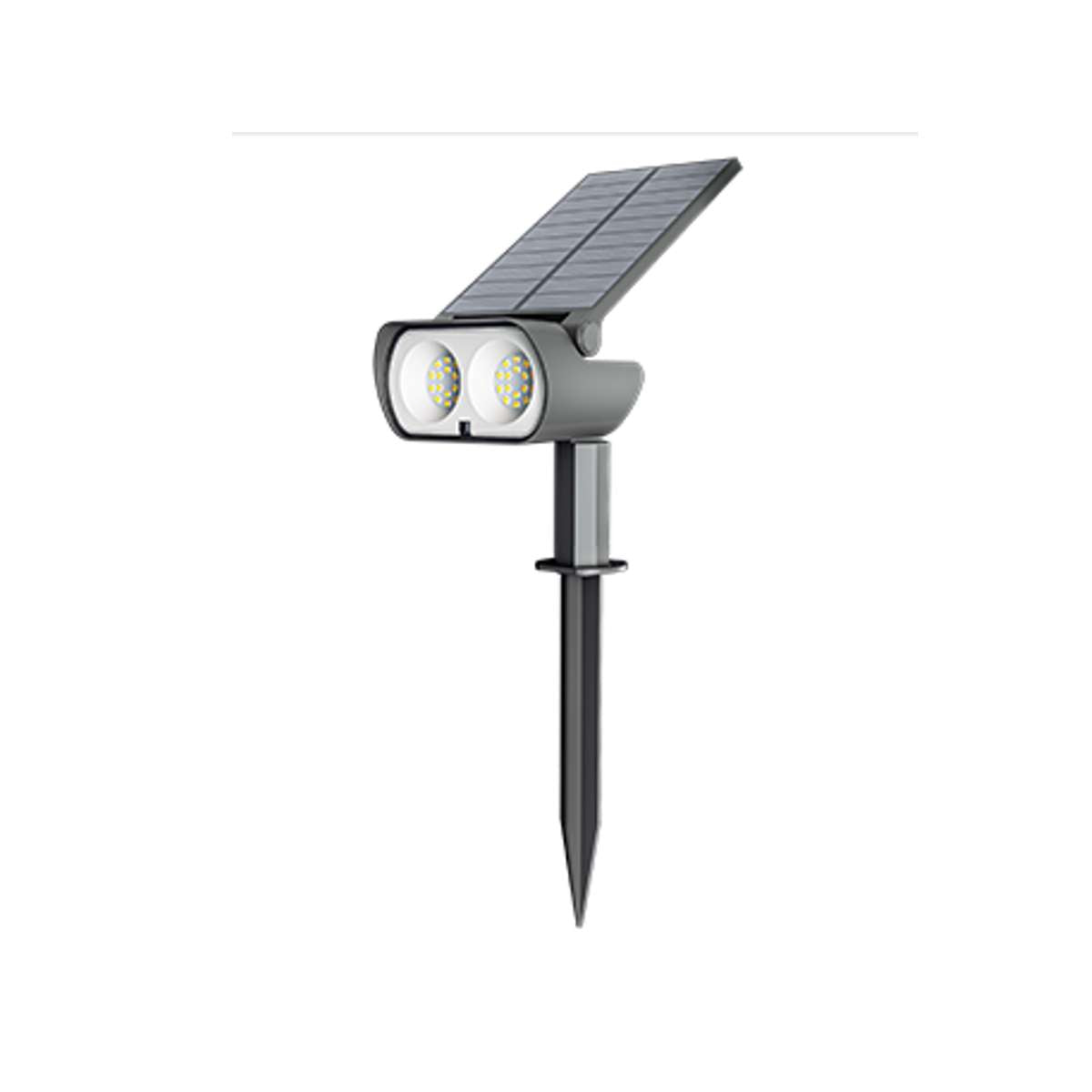 Faretti Solare da Giardino Picchetto 200 Lumen CCT 3white IP65
