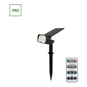 telecomando per Faretti Solare da Giardino Picchetto 200 Lumen CCT 3white IP65