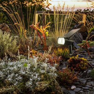 Faretti Solare da Giardino Picchetto 200 Lumen CCT 3white IP65