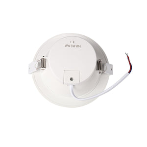 Faretti da Incasso Led Cartongesso 7W Rotondo Tri-White Luca Calda - Naturale - Fredda