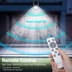 Faro con Pannello Solare 200W Led IP65 Crepuscolare 4000K