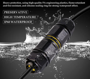 Giunzione Cavi Elettrici a Tenuta Stagna 3 Poli 16A 450V IP68