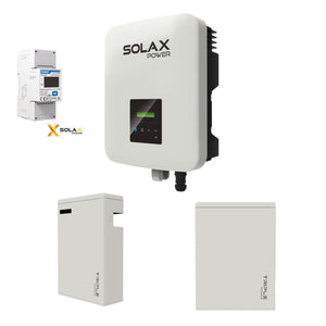 Impianti Fotovoltaico con Accumulo Inverter X3 Solar 6KW + 11.6KW Batterie Litio