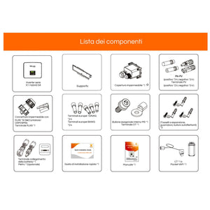 Inverter Ibrido 15KW Fotovoltaico Trifase Dual MPPT+ Sezionatore Solax