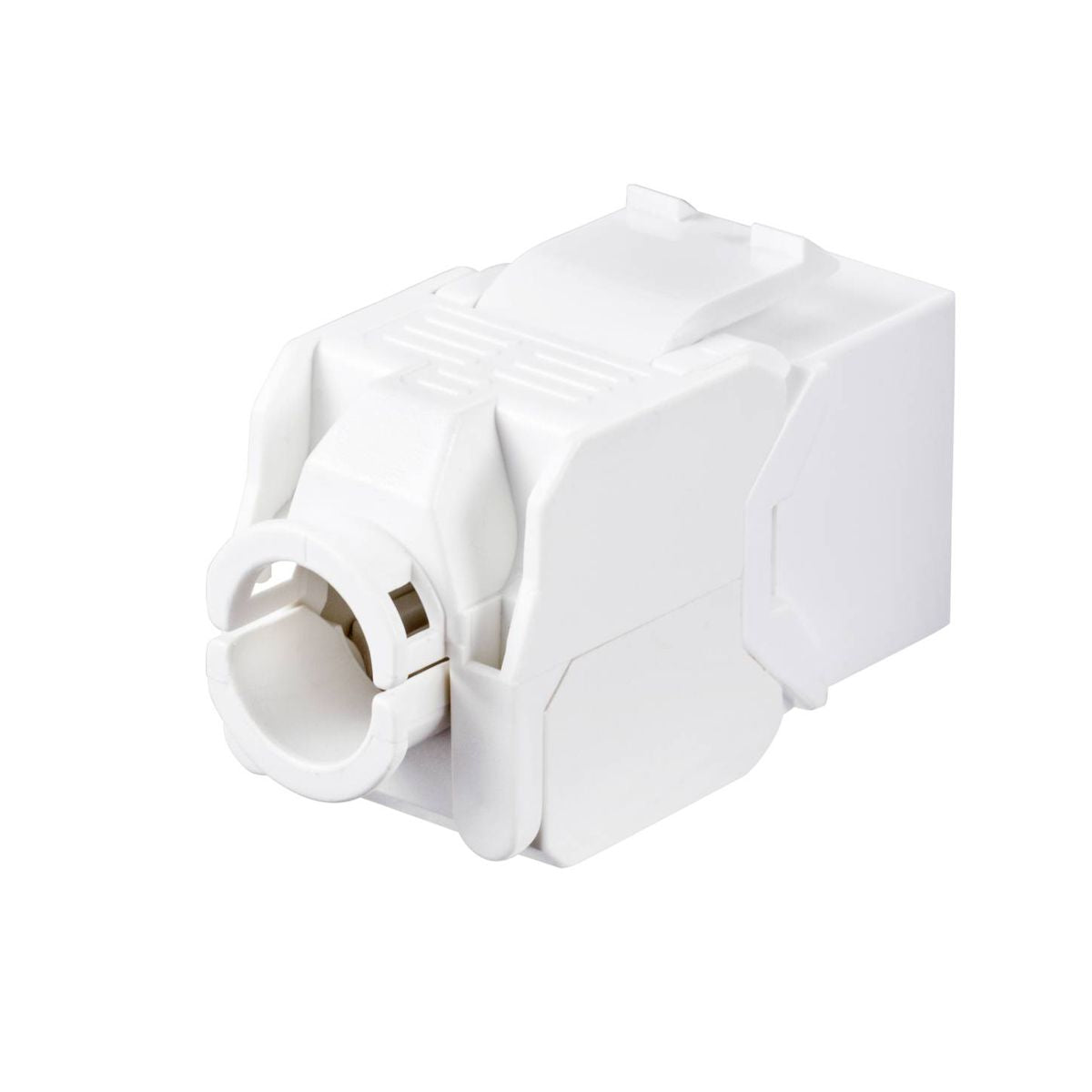 Keystone RJ45 Cat.6 Frutto UTP Crimpaggio Senza Attrezzi Colore Bianco