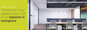 Kit Emergenza per Lampade Led SE per Apparecchi Illuminazione a Led