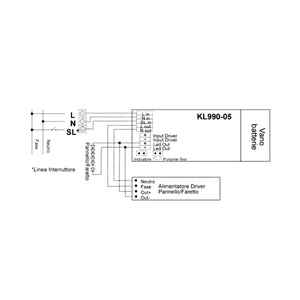 Kit Emergenza per Lampade Led SE per Apparecchi Illuminazione a Led