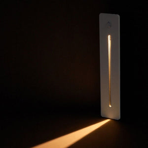 Lame di Luce Led Segnapasso Sensore Pir 3W IP65 Luce Calda Bianco