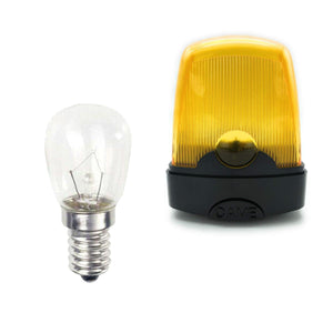Lampadina E14 24V 25W per Basculanti Lampeggianti Peretta