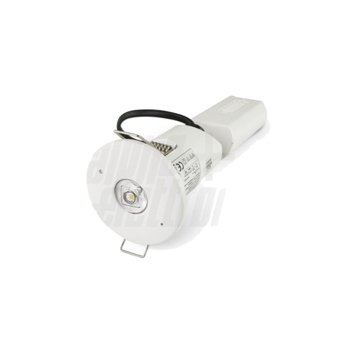 Lampada Emergenza Incasso Led 1W IP44 SE Autonomia 3H
