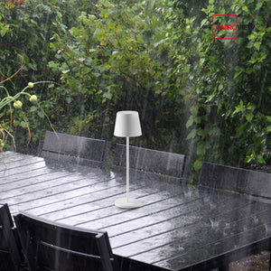 Lampada da Tavolo Ricaricabile Bianca Senza Fili Touch