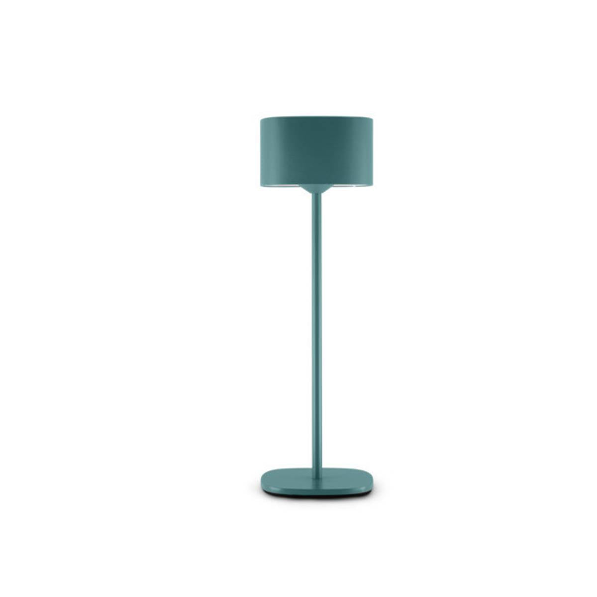 Lampada Ricaricabile da Tavolo USB Led 2W Luce Calda IP44 Verde Petrolio
