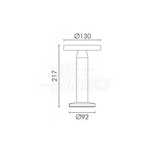 misure Lampada Solare da Tavolo Solare Color Sabbia