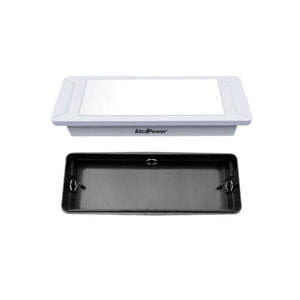 Lampada di Emergenza LED Parete Incasso 8 Ore Autonomia 100 Lumen