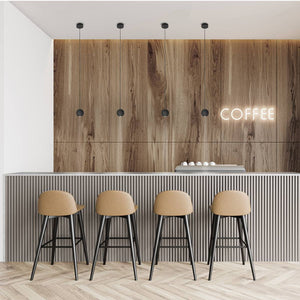 Lampadario Sfera Sospensione Led 8.5W Bianco e Nero