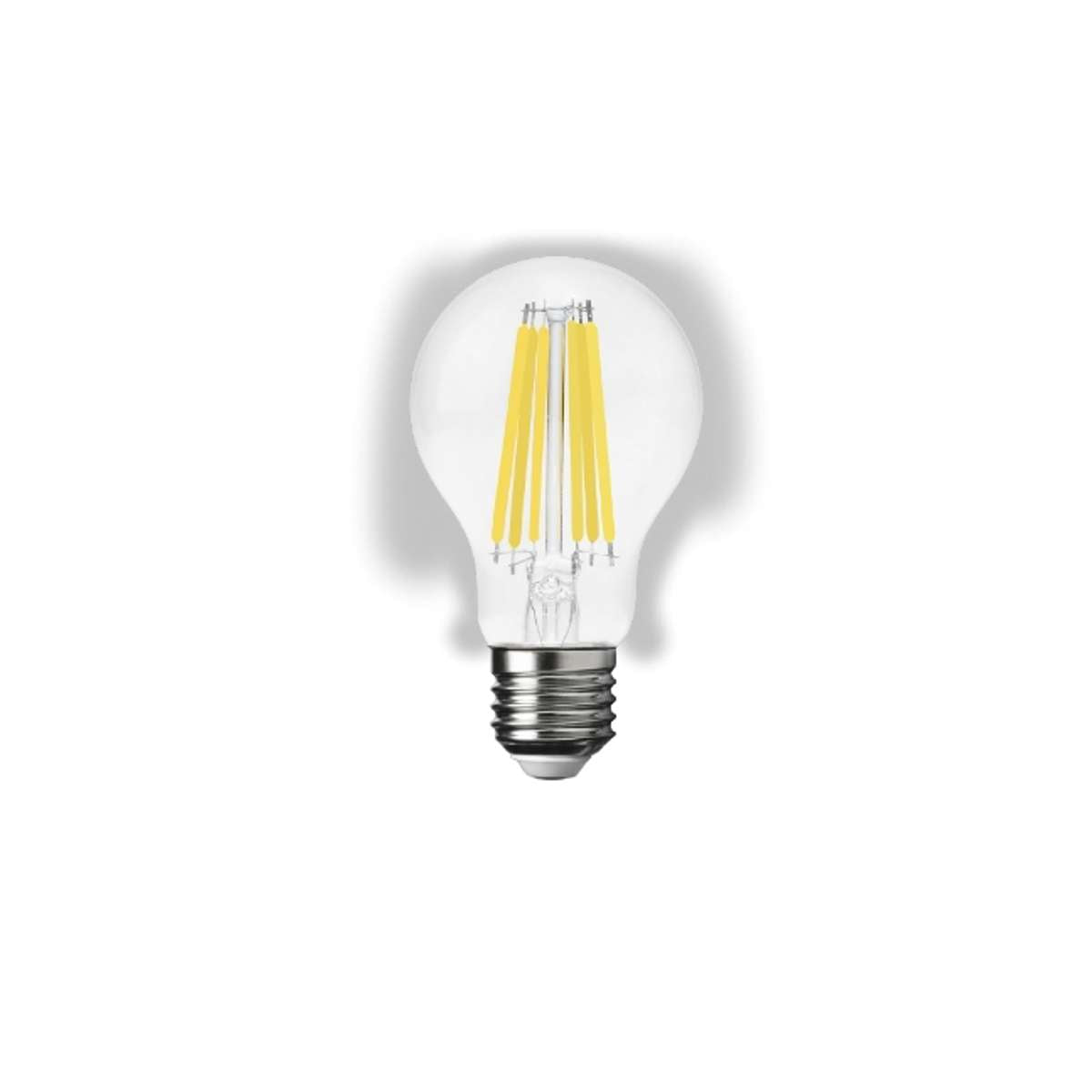 Lampada a filamento LED E27 trasparente 9W 1900 Lumen Classe A.