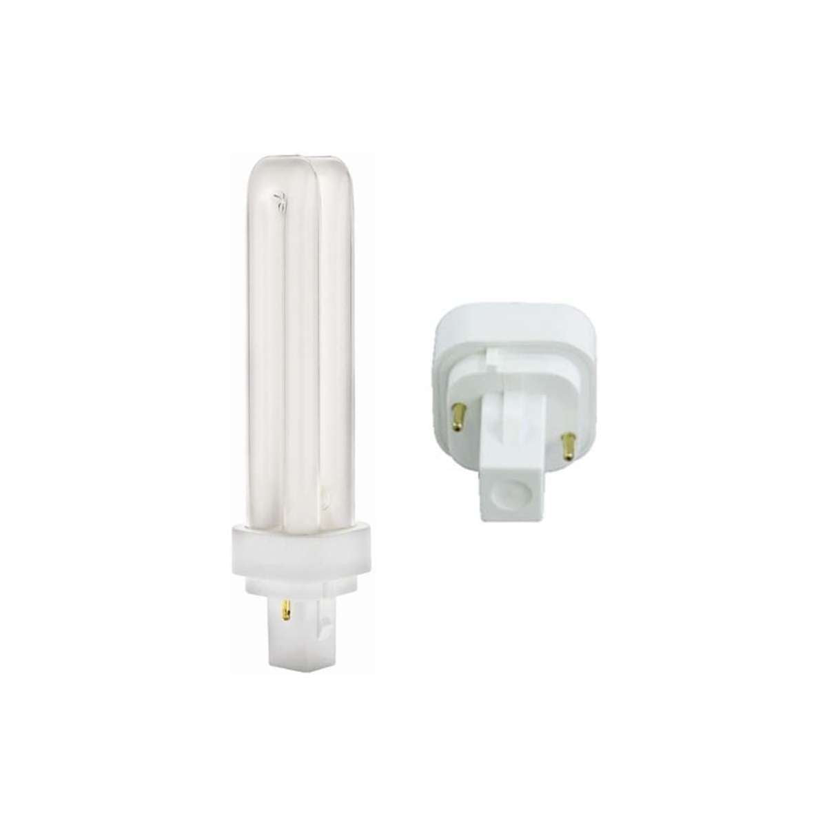 Lampade G24-d2 18W Fluorescente Compatta 3000K