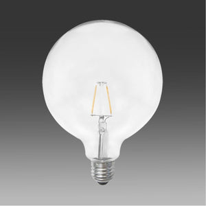 Lampade a Filamento Led E27 2W per Flos TARAXACUM Globo Trasparente 2700K