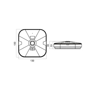 Lampade di Emergenza a Parete 3W 220V SE Autonomia 3H