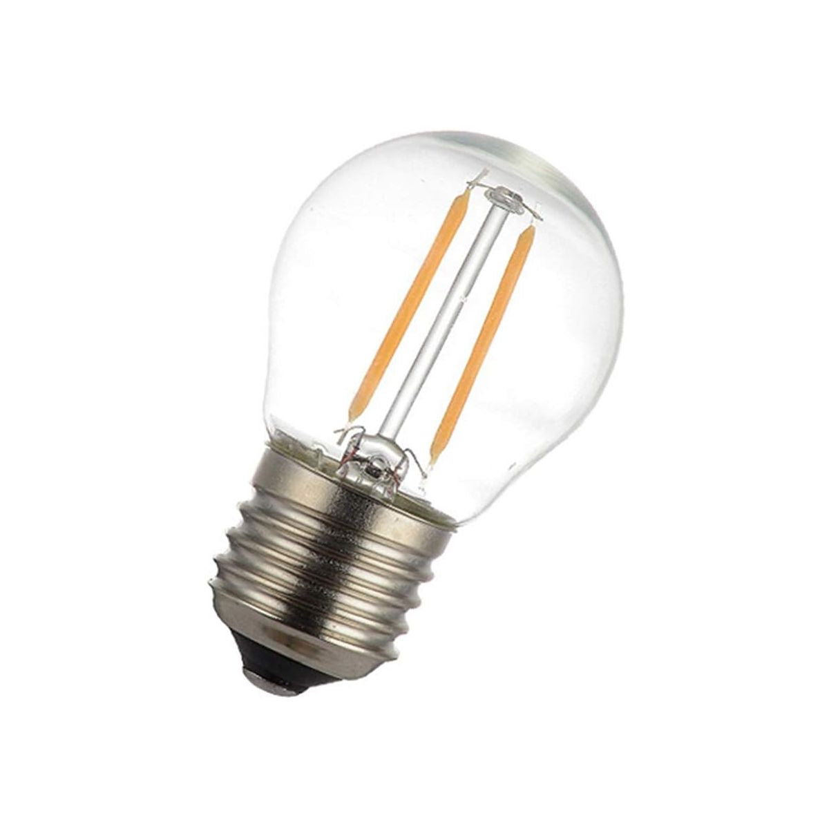 Lampadina Filamento Led Sfera Grande E27 2.5W Trasparente Luce Calda 2700K