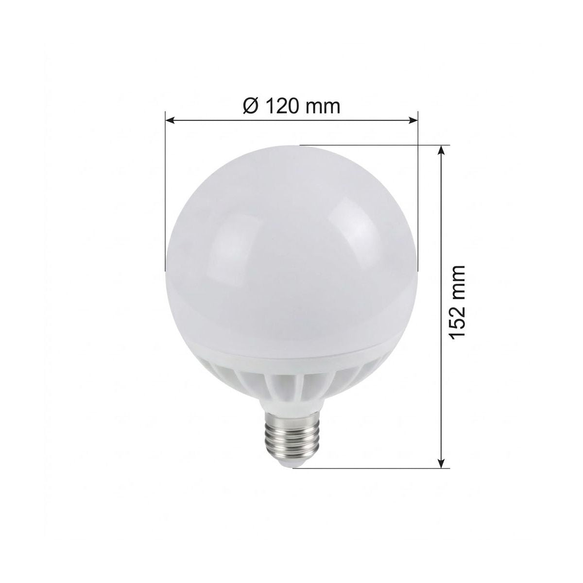 Ampoule LED E27 24W 2820 lumens Lumière naturelle 4000K