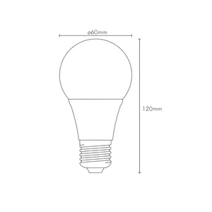 Lampadine Smart Alexa Wifi E27 10W 1055 Lumen Luce Calda, Kit 10 Pezzi