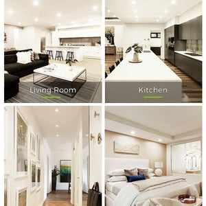 Lampadine Led GU10 Potenti 4000K 6.5W 620 Lumen Luce Naturale