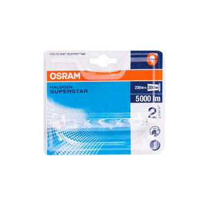 Lampadine Alogene Osram R7s 118mm 230W luce calda.