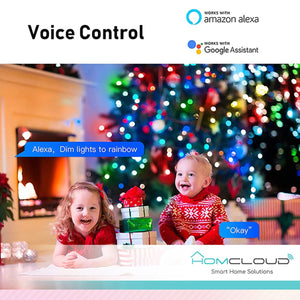 Luci Albero di Natale Smart Stringa 200 Led RGB-IC Wi-Fi+Blue 20MT