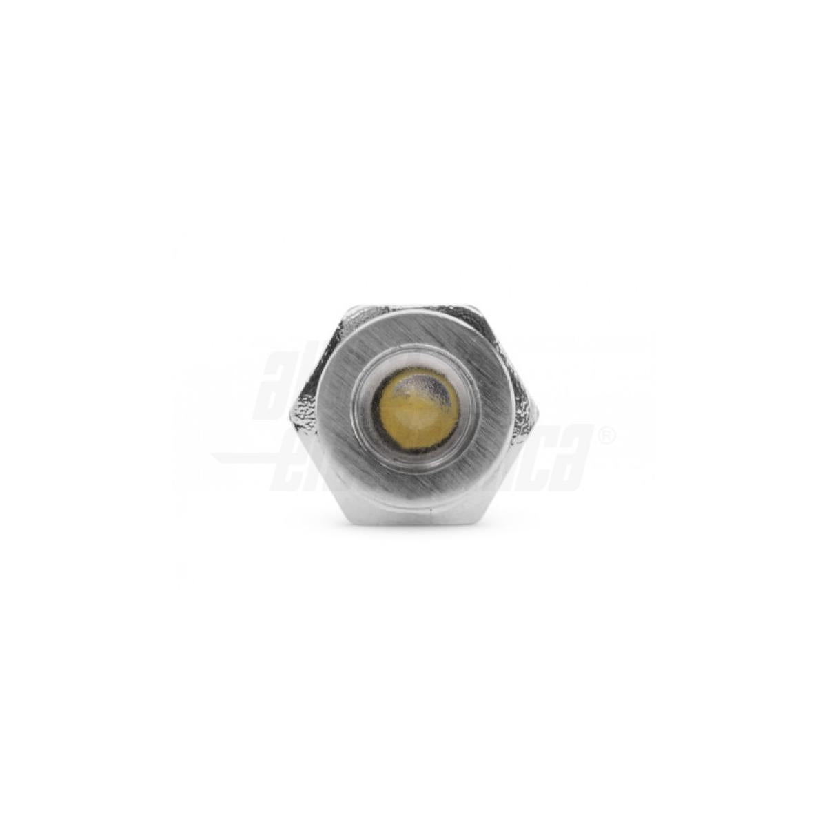 Mini Spot Led Incasso 12V 0.2W Luce Calda Dimmerabile Silver