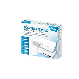 Mini UPS per Router Telecamere 12V 9V 5V Autonomia 4H Batteria 8800mA