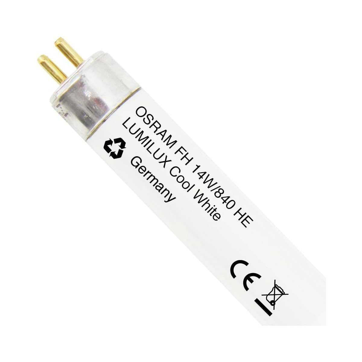 Neon 14W T5 55cm G5 Luce Naturale 4000K Osram