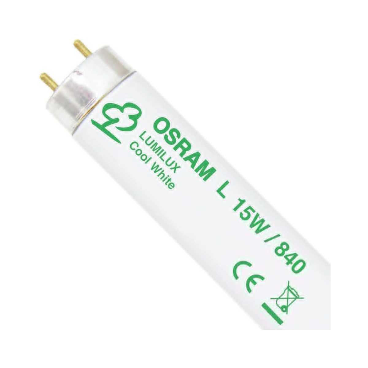 Neon 15W T8 45cm Luce Naturale 4000K Osram