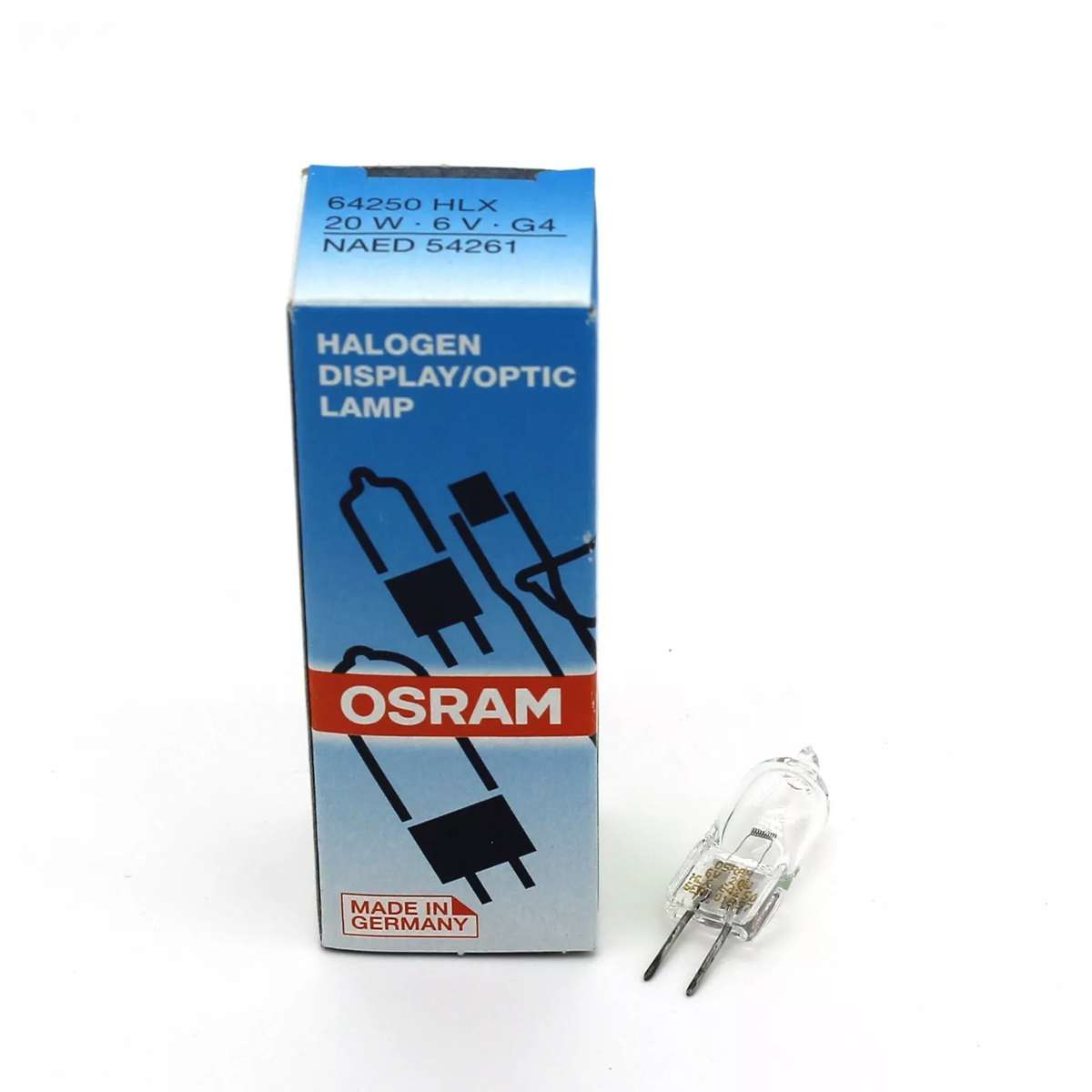 Osram HLX 64250 Lampada Alogena 6V 20W G4