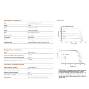 Pannelli Solari Fotovoltaico Monocristallino 400W 340 Celle Full Black (KIT 36 Pannelli)