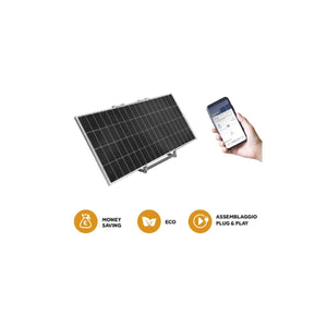 Pannello Solare per Balcone 600W con Inverter Wi-FI PLUG&PLAY