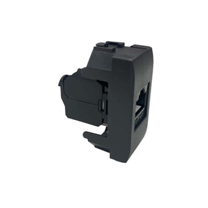 Presa RJ45 Bticino Living Light Compatibile Cat.6A Nera