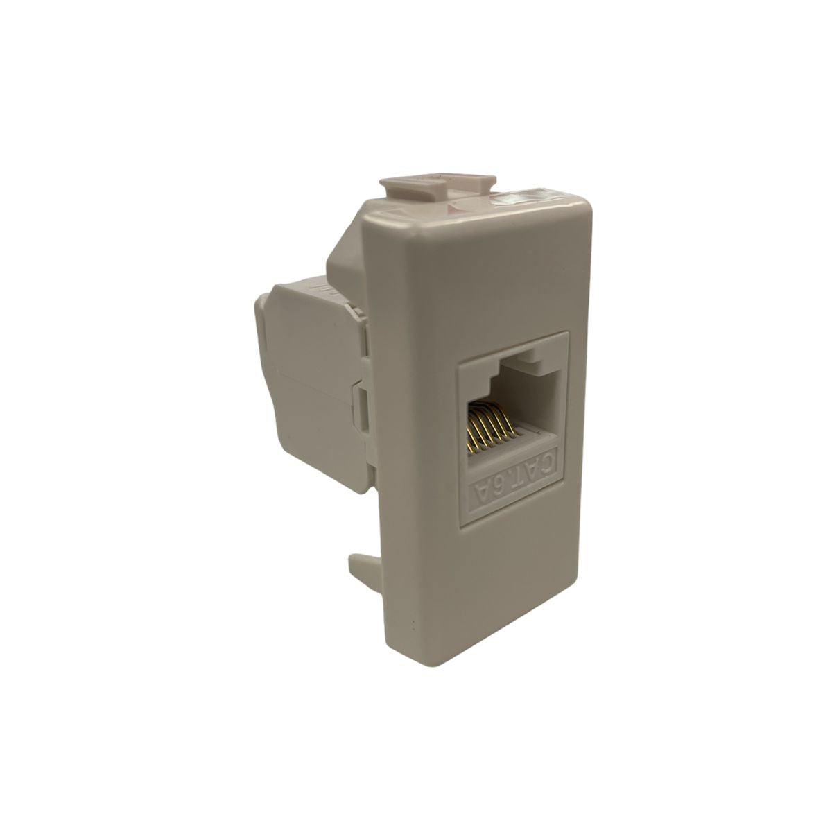 Presa RJ45 Matix Cat.6A UTP Compatibile AM5979C6A Colore Bianco