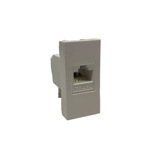 Presa Rj45 MatixGO Compatibile Cat.6A Toolless Bianco
