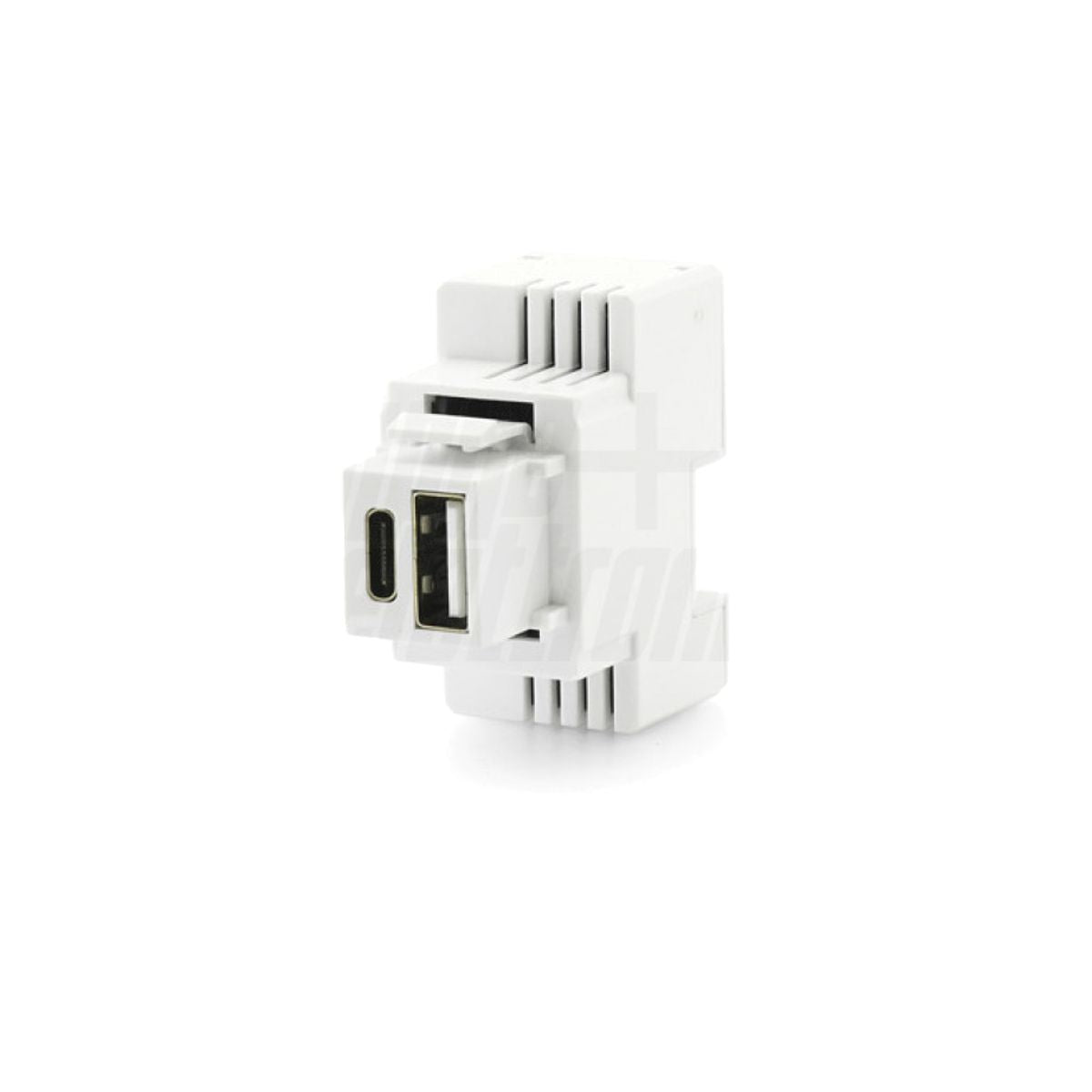 Vimar 16368.B Idea Presa standard USB, morsetti a vite, bianco